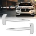Front Bumper Trim Grille Molding Kit For Bmw X5 2014 2018 Silver Chrome Finish Fits Sdrive35i Xdrive35d Xdrive35i Xdrive50i And