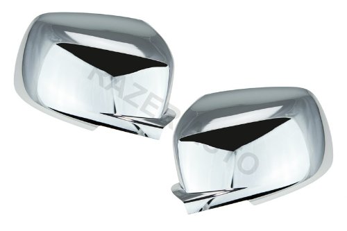 Razer Auto Chrome Mirror Cover For 2009-2013 Dodge Journey 2011-2013 Durango Jeep Grand Cherokee