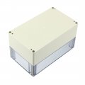 Uxcell 200 X 120 113mm Electronic Abs Plastic Diy Junction Box Enclosure Case W Clear Cover