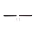 Disc Brake Hardware Set Rear For Porsche 911 1999 To 2008 Alx Pau Df 340 02007 Cla2 Black Standard Fit