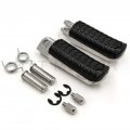 Httmt Mt390-042- Front Footrest Foot Peg Compatible With Kawasak Zg1400 Gtr1400 2006-15 Zx14 Zzr1400 2006-12