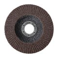 10 Pcs 4 5 In 40 Grit Aluminum Oxide Flap Discs T27 Flat Shape Grinding Wheels With 7 8 Arbor For Stainless Steel And Carbon 