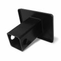 Ipick Image Compatible With Dodge Ram Uv Graphic Black Metal Face-plate On Abs Plastic 2 Inch Tow Hitch Cover