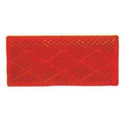 Peterson Mfg V483r Rectangular Reflector Red