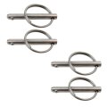 4 Pieces New 1 5 38mm Usable Length 316 Stainless Steel Quick Release Pin Replacement For Bimini Top Boat Tops And Support