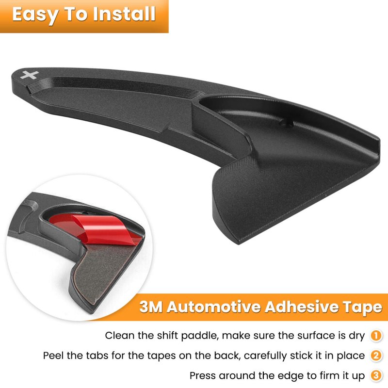 Steering Wheel Shift Paddle Extended Shifter Trim Cover For Dodge Challenger Charger Durango Rt Scat Pack 2015 2024 Jeep Grand