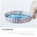 Osaladi 100 Pcs Aluminum Foil Weighing Dish Tray Laboratory Equipment Disposable Pans Plate Reloading Boat Liquid