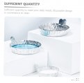 Osaladi 100 Pcs Aluminum Foil Weighing Dish Tray Laboratory Equipment Disposable Pans Plate Reloading Boat Liquid