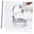 Osaladi 100 Pcs Aluminum Foil Weighing Dish Tray Laboratory Equipment Disposable Pans Plate Reloading Boat Liquid