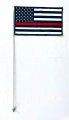Ltz50 Ltz90 Thin Red Line Quadsport Ozark 6 Flexible Whip Flag 