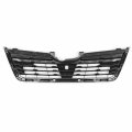 Su1200187 Factory Style Front Bumper Lower Grill Grille Assembly With Silver Moulding Compatible Subaru Forester 2019-2021