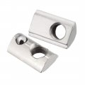 Roll-in Spring M5 T Nut Roll Ball Elastic Nuts For 2020 Series Aluminum Extrusion Profile Suitable With 6mm Groove Depth Pack 