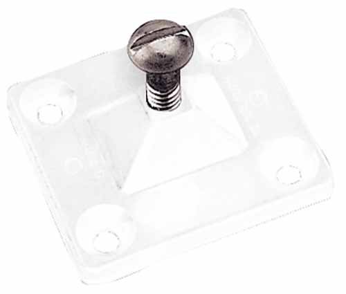 Sea-dog Line 273256-1 Nylon Hd Side Mount Deck Hinge White 2-pack