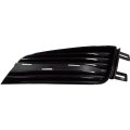 Front Bumper Grille For Cadillac Ats 2015 2019 Driver Side Replacement Gm1038244 And 23230583 Plastic Snap On Standard Style 