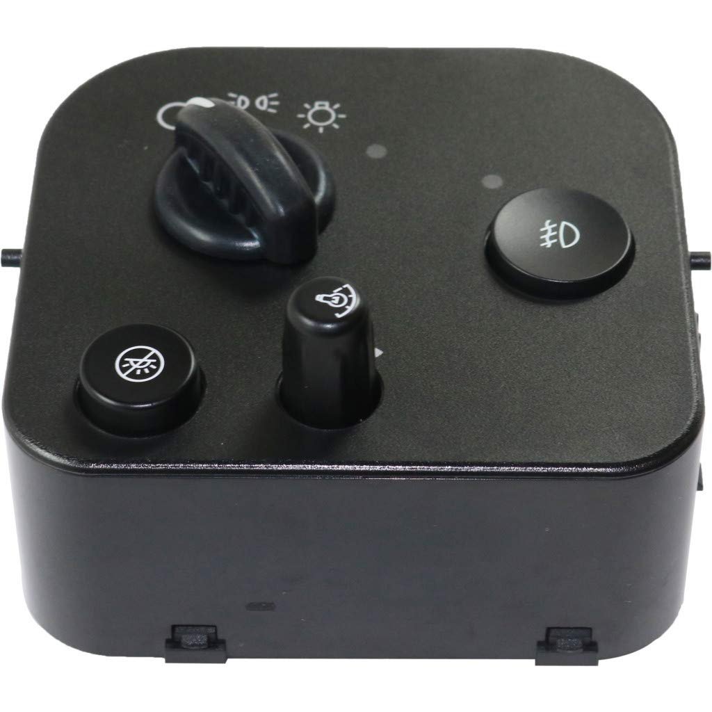 Headlight Switch For Chevy Trailblazer Ext 2002 2004 2005 2006 Fits Envoy 02 09 With Fog Lights Without Drl Off Mode Part
