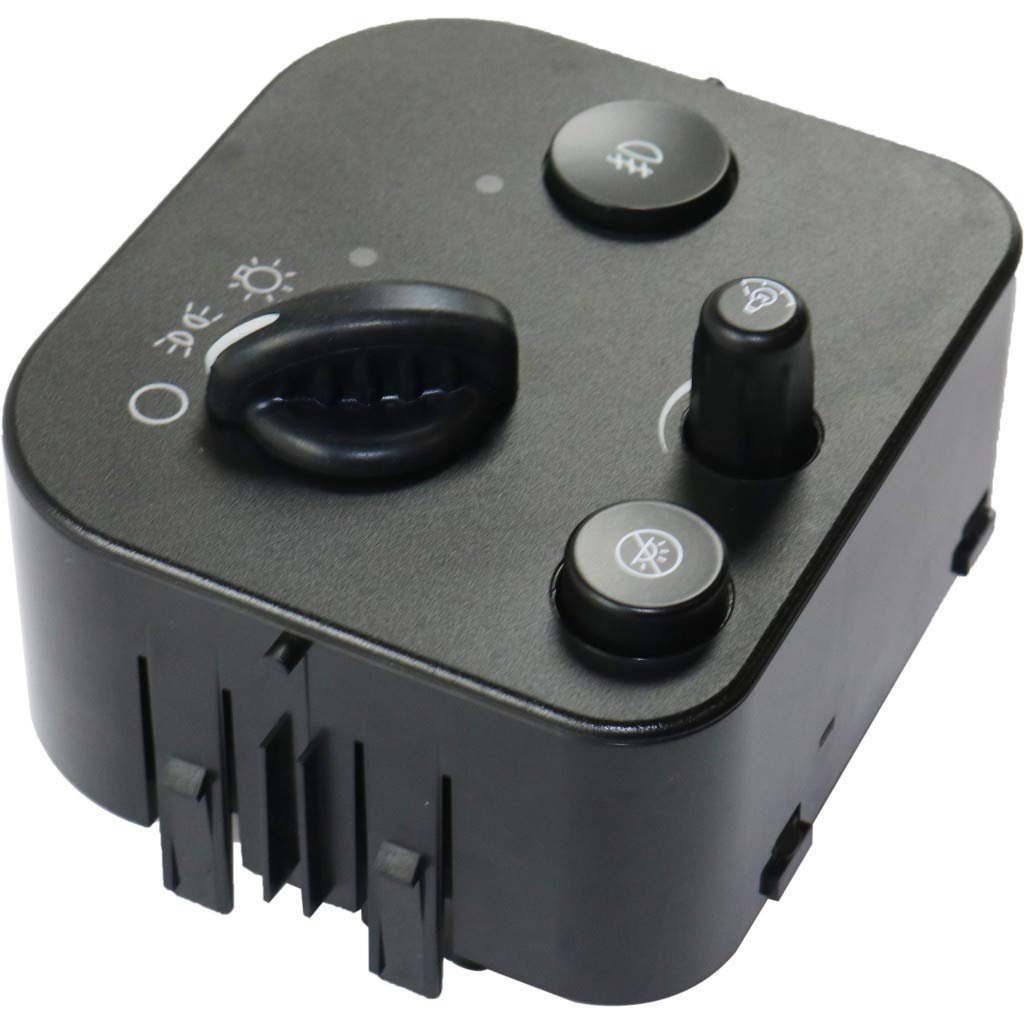 Headlight Switch For Chevy Trailblazer Ext 2002 2004 2005 2006 Fits Envoy 02 09 With Fog Lights Without Drl Off Mode Part