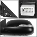 Auto Dynasty Ki1320178 Side Door Power Mirror With Heated Glass Turn Signal For Soul 2014-2019 Driver Left Paint To Match Black