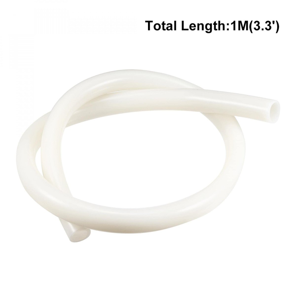 Silicone Tube 20mm Id X 26mm Od 3 Flexible Rubber Tubing Water Air Hose Pipe Translucent For Pump Transfer