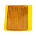 Chevy C2500 Suburban 1999 Side Marker Light Passenger Upper 2pc Design For Dual Sealed Beam Or Composite Headlight Capa 
