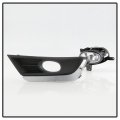 Acanii For Black 2017-2019 Honda Crv Bumper Fog Lights Driving Lamps Bulbs Assembly Driver Passenger Side