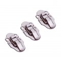 3pcs Box Safety Door Lock Catch Hook Locks Iron Latches Hardware Accessories Slide Bolt Case Buckle Bag Metal Clasp Cabinet
