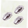 3pcs Box Safety Door Lock Catch Hook Locks Iron Latches Hardware Accessories Slide Bolt Case Buckle Bag Metal Clasp Cabinet