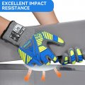 Level 7 Cut Resistant Work Gloves Impact Safety With Tpr Protection Ansi A7 Touch Screen Mechanic For Construction And Kitchen 