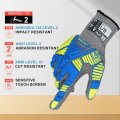 Level 7 Cut Resistant Work Gloves Impact Safety With Tpr Protection Ansi A7 Touch Screen Mechanic For Construction And Kitchen