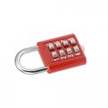 Uxcell 8-digit Combination Padlock Push Button Lock For Locker Cabinet Red