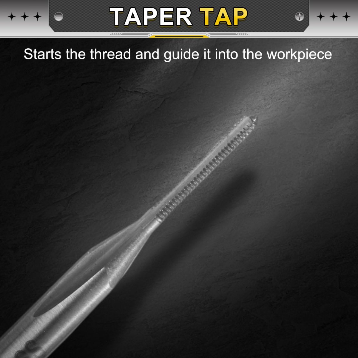 Hand Plug Tap 0-80 Unf 2b Thread Style Taps Straight Flute Screw Tapping Threading Tool High Speed Steel Hss6542