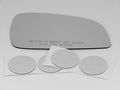 Right Passenger Convex Mirror Glass Lens For 08-12 Malibu And 07-09 Aura With Adhesive Non Heated Bap-5296 4238 Gm 