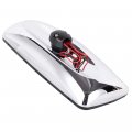 Aintier Hood Tow Mirrors Truck Door Fit For 2004-2016 Freightliner Columbia M2 Manual Adjusted Heated Chrome Cap
