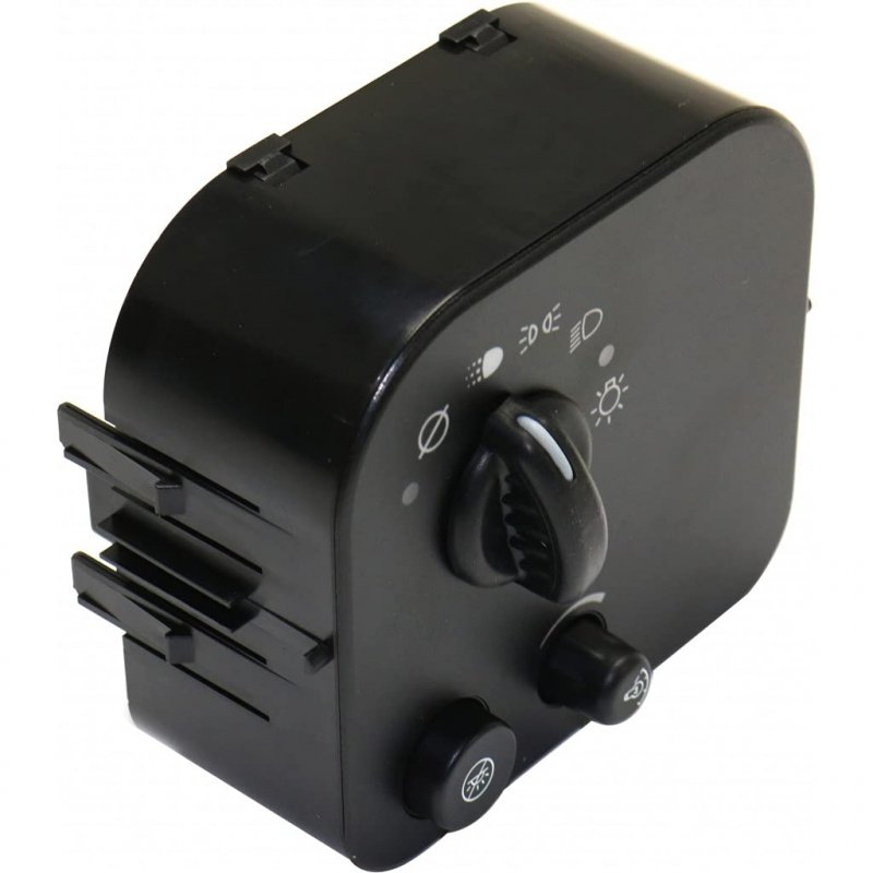 Headlight Switch For Chevy Trailblazer Ext 2003 2004 2005 2006 Holes W Daytime Running Light Off Mode