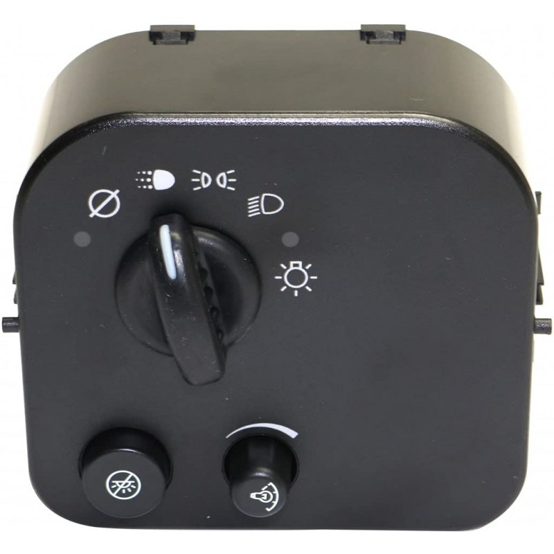 Headlight Switch For Chevy Trailblazer Ext 2003 2004 2005 2006 Holes W Daytime Running Light Off Mode