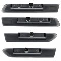 Kuafu Side Marker Light Compatible With 2004-2008 Honda Acura Tl Base Models Lamps Reflectors Front Rear 4pcs White Led Smoke