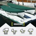 Natural Rubber Tarp Straps 41 In Long Pack Of 50 Bungee Cord Tie Downs With Metal S Hooks For Flatbed Trailers And Cold
