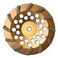 Grinding Wheels For Concrete And Masonry 7 Diameter 12 Turbo Diamond Segments 5 8 -11 Arbor 