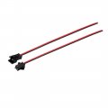 5 Pairs Sm Connector 2p 2 54mm Pitch El Wire Cable Cord Male 21cm Female 20cm Length 