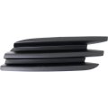 Fog Light Cover Driver Side For Chrysler Town And Country 2008 2009 2010 Matte Gray Plastic Replacement Ch1038108 5113221aa 