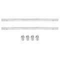 Steel Gear Rack 2 Pcs Total 3 Ft Heavy Duty Reinforced With Mounting Hardware Straight Gears For Slide Door Operators Sliding 