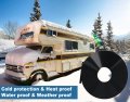 1 Rv Vinyl Trim Insert 100 Ft Corner Molding Exterior Screw Cover For Camper Travel Trailer Black