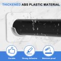 4 Pack Shower Rod Holder 1 61 Inch Adhesive Curtain No Drilling Holders With Glue For Bathroom Bedroom Clear Rod Not Included