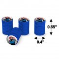 Mortal Kombat Klassic Raiden Character Tire Rim Wheel Aluminum Valve Stem Caps