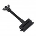 Fydun E Track Spare Tire Holder Mount Zinc Galvanized Steel Trailer Wheel Carrier For Trucks Semis Garages Motorcycles Black 