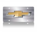 Eurosport Daytona- For Chevrolet Bowtie Stainless Steel License Plate 