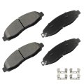 D963 Brake Pads W Hardware Rear Disc Pad Set 