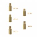 Waltyotur 10pcs Carburetor Main Jet Replacement For 118-160