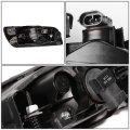 Auto Dynasty Compatible With Honda Civic 4-dr Sedan Pair Of Bumper Driving Fog Lights Switch Smoked Lens