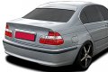 Roof Extension Rear Window Cover Spoiler Wing Trim Abs For Bmw E46 3-series Euro M 