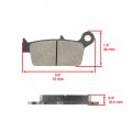 For Rear Brake Pads Suzuki Rm-z450 2008 2009 2010 2011 2012 2013 2014 Mod-ztf1-18067